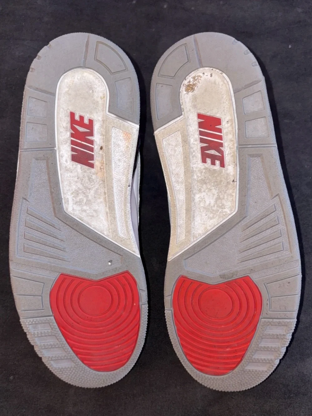 White and Red Retro Basketball Sneakers with Elephant Print